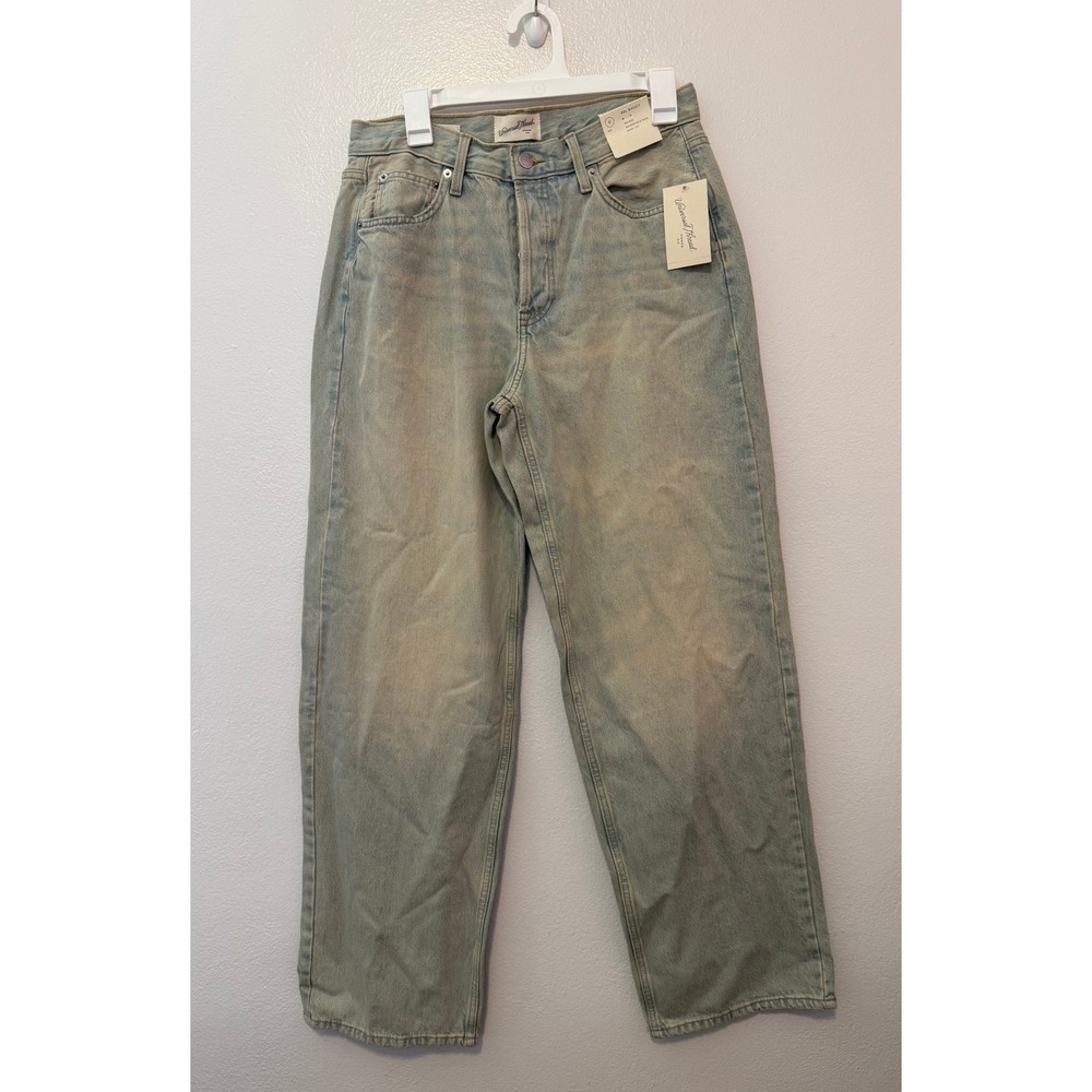 Universal Thread 90s Baggy Jeans Light Wash Mid Rise Relaxed Leg Denim Size 6